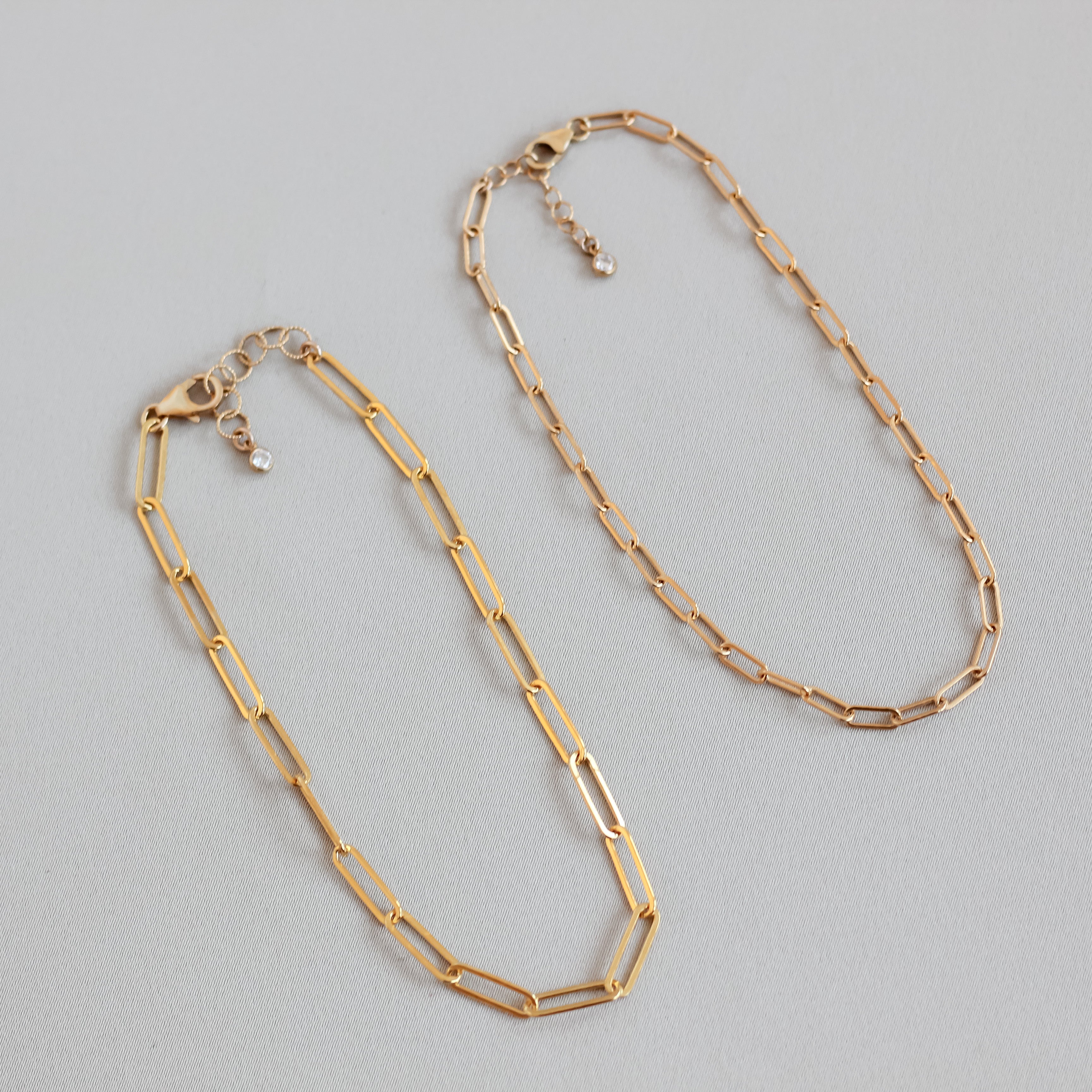 Paperclip Anklet