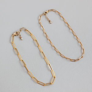 Paperclip Anklet