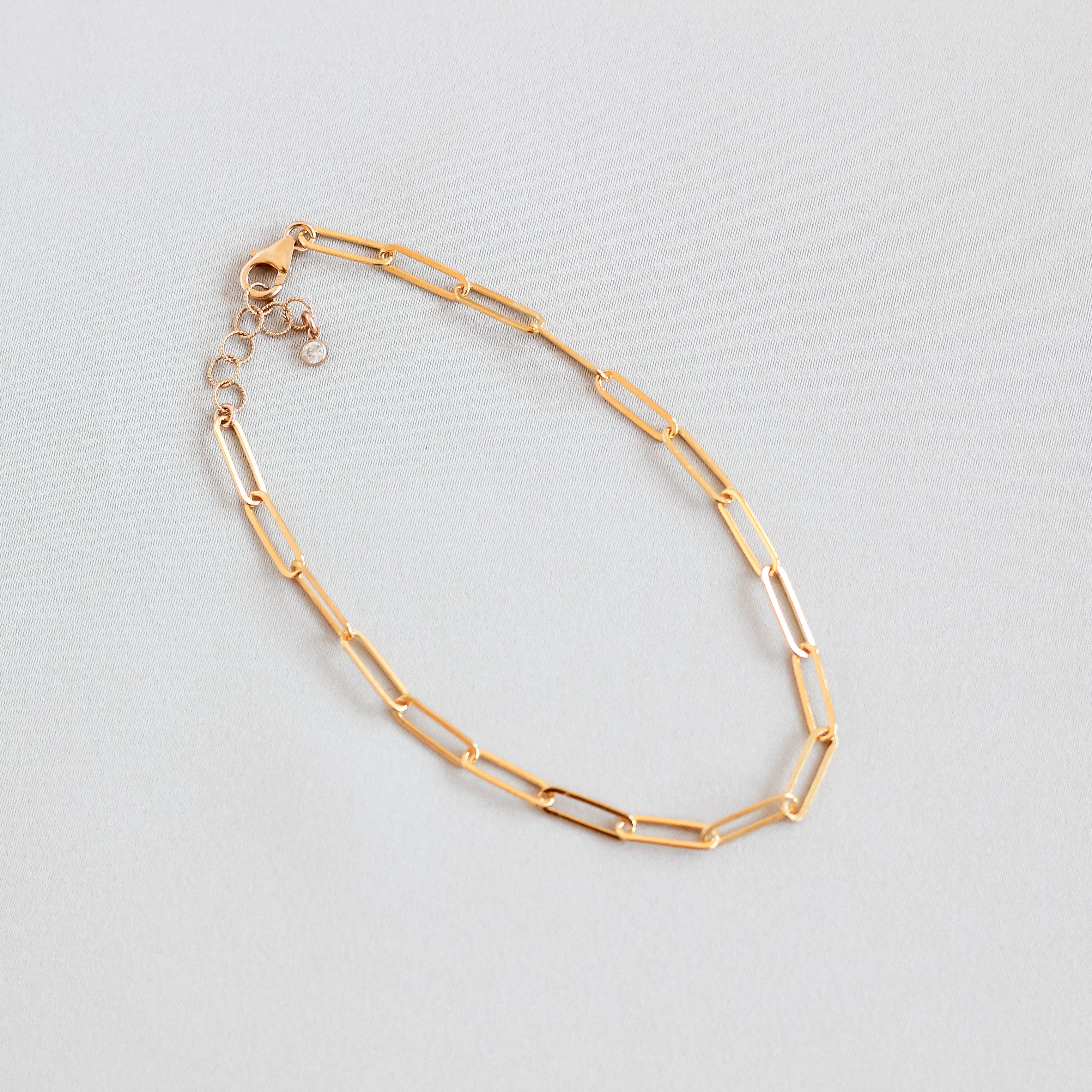 Paperclip Anklet