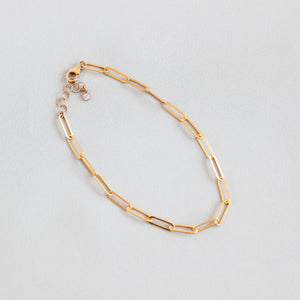 Paperclip Anklet