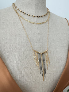 V fringe Necklace