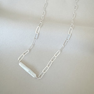 Biwa Pearl Necklace