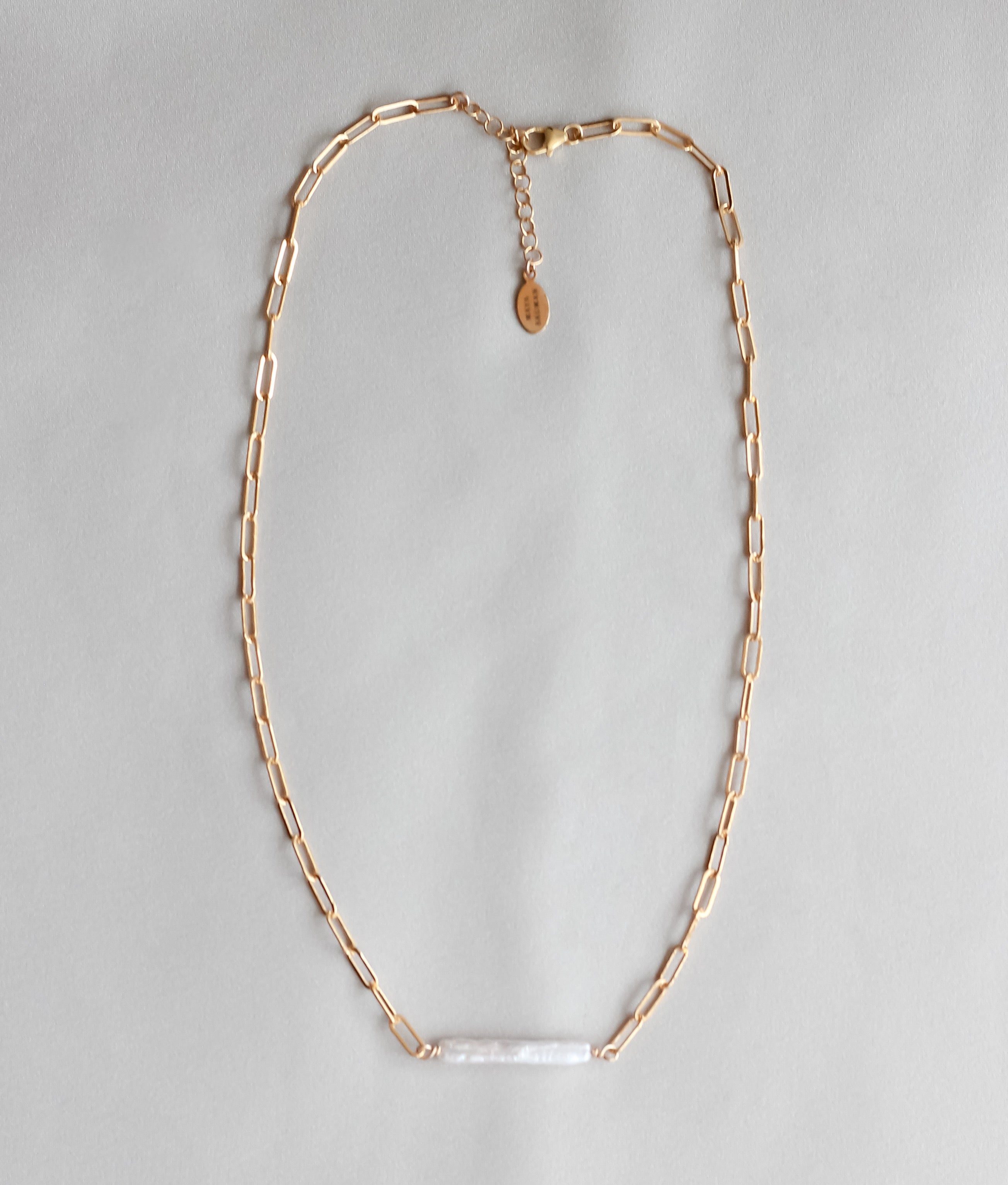Biwa Pearl Necklace